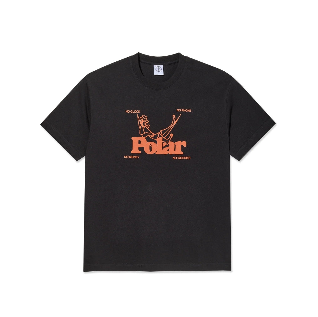 NO WORRIES TEE BLACK