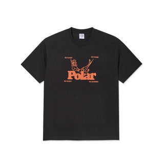 NO WORRIES TEE BLACK