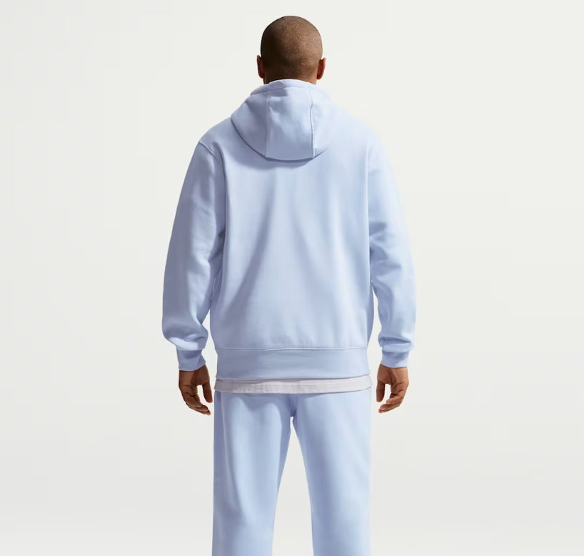 FLEECE HOODIE HYDROGEN BLUE