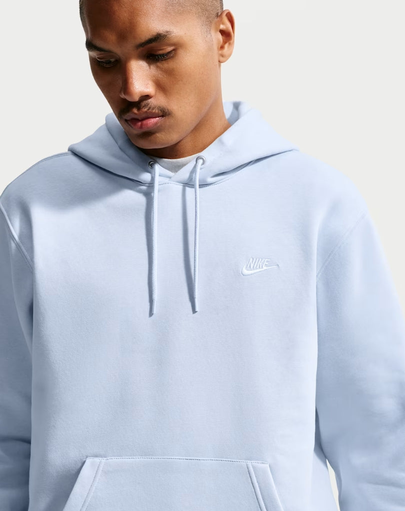 FLEECE HOODIE HYDROGEN BLUE