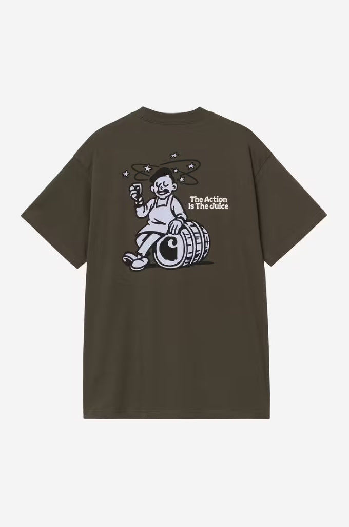 GRAPE PICKER TEE CYPRESS