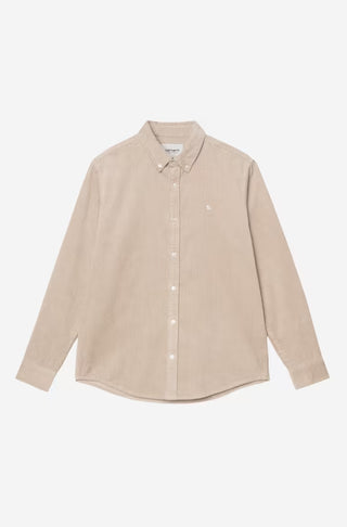 MADISON L/S CORD SHIRT WALL
