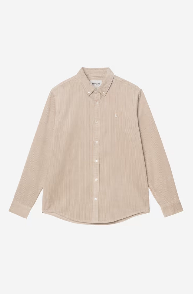 MADISON L/S CORD SHIRT WALL