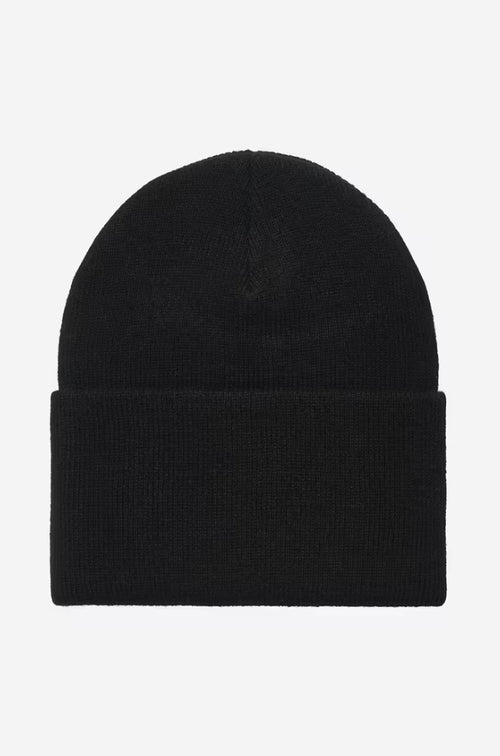 ACRYLIC WATCH HAT BLACK