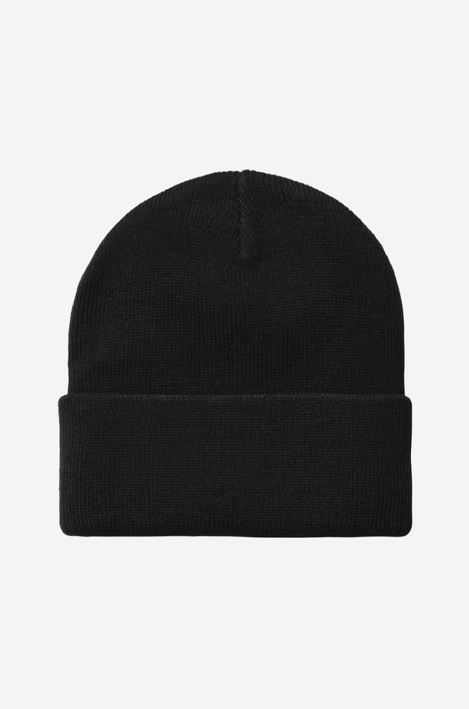 SHORT WATCH HAT BLACK
