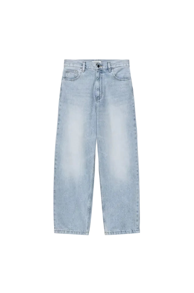 W' BRANDON PANT BLUE WORN BLEACHED