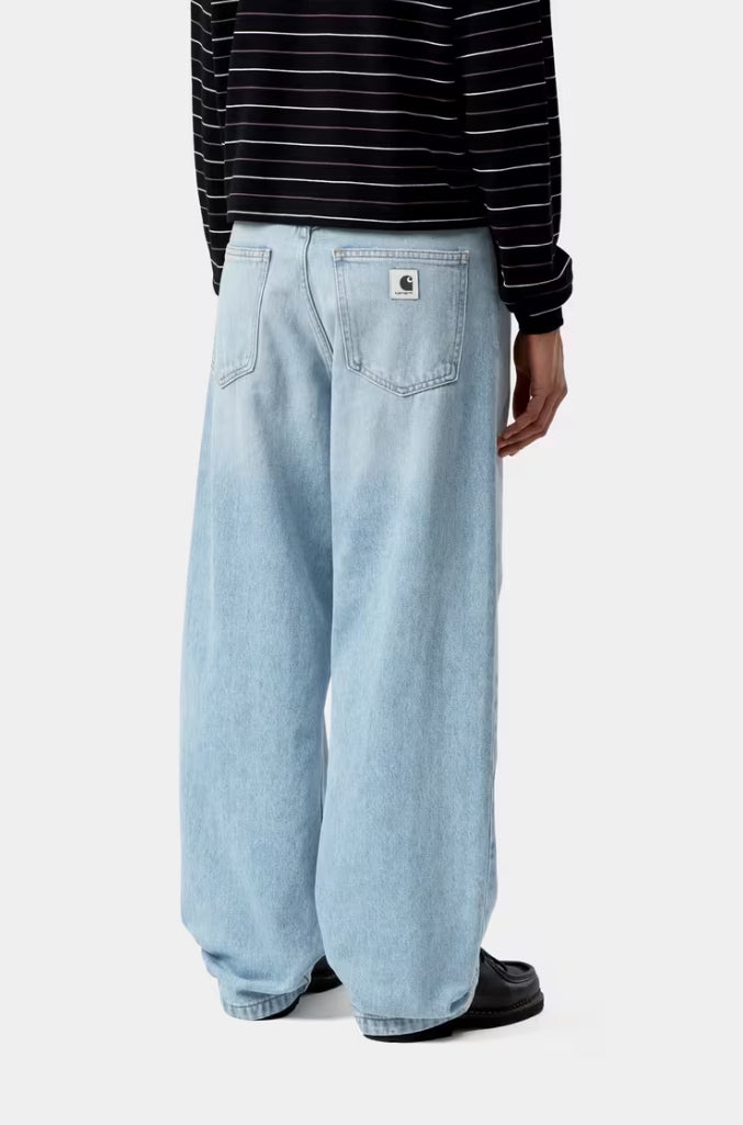 W' BRANDON PANT BLUE WORN BLEACHED