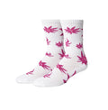 GREEN BUDDY EXHALE SOCKS WHITE