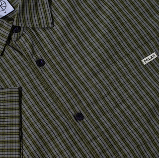 MITCHELL SHIRT BLACK/GREEN