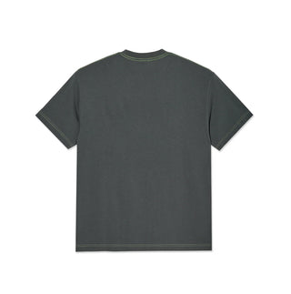 BEACH WALK TEE GRAPHITE/GREEN