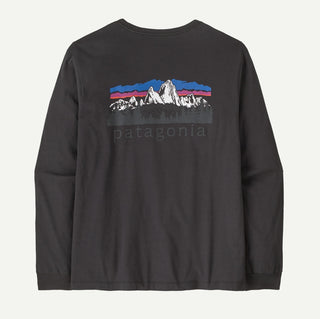 FITZ ROY FOOTHILLS LONGSLEEVE INK BLACK