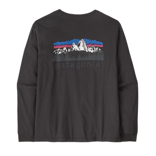 FITZ ROY FOOTHILLS LONGSLEEVE INK BLACK