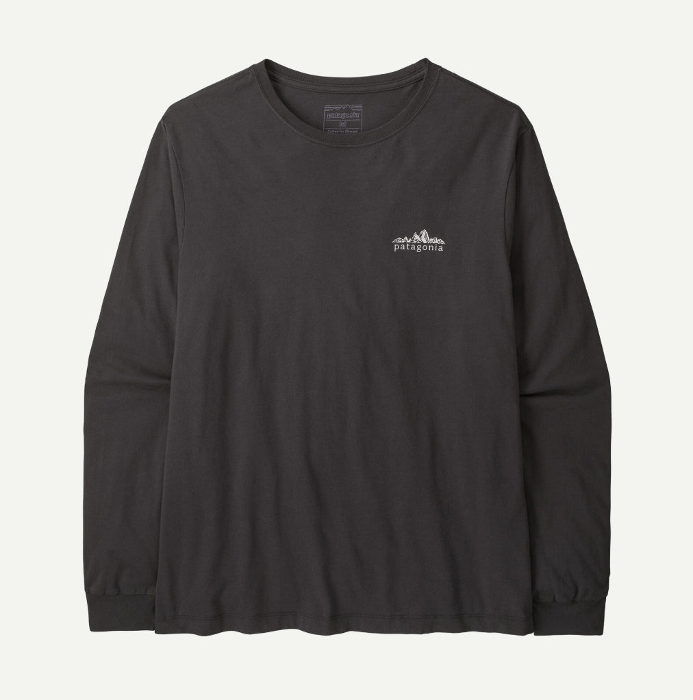 FITZ ROY FOOTHILLS LONGSLEEVE INK BLACK