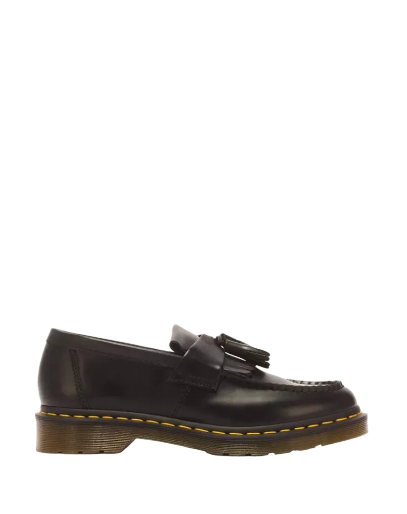 ADRIAN YELLOW STITCH BLACK SMOOTH