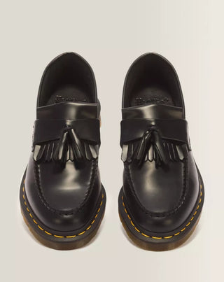 ADRIAN YELLOW STITCH BLACK SMOOTH