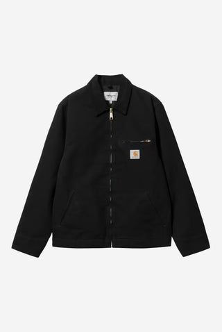 DETROIT JACKET BLACK/BLACK RINSED