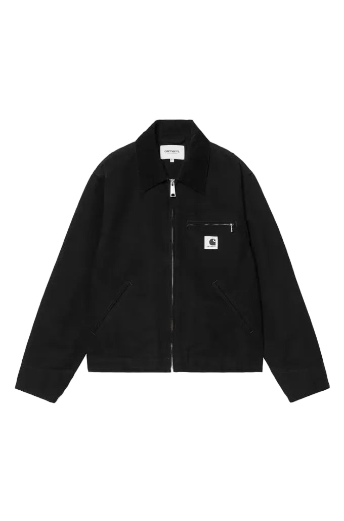W'OG DETROIT JACKET BLACK/BACK RINSED