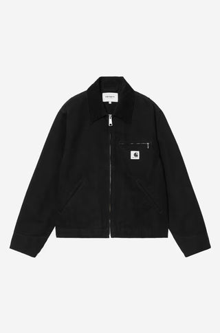 W'OG DETROIT JACKET BLACK/BACK RINSED
