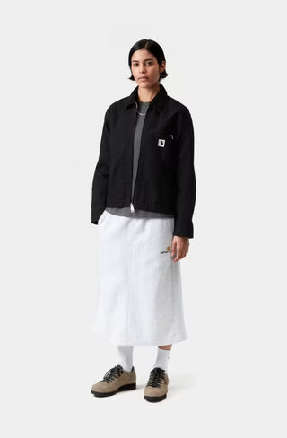 W'OG DETROIT JACKET BLACK/BACK RINSED