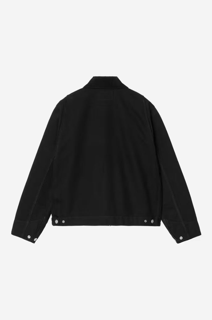 W'OG DETROIT JACKET BLACK/BACK RINSED