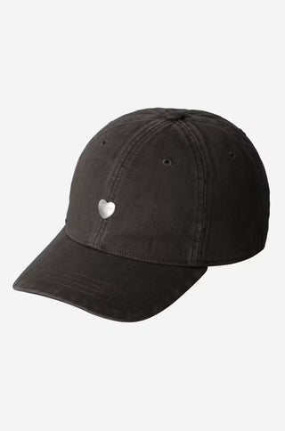 HEART METAL CAP BLACK