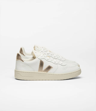V-10 PRIME LEATHER WHITE PLATINE