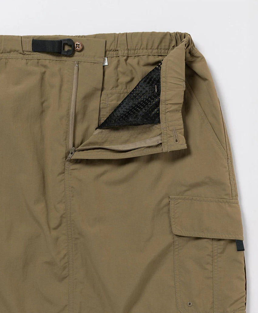 CONVERTIBLE CARGO SKIRT KHAKI