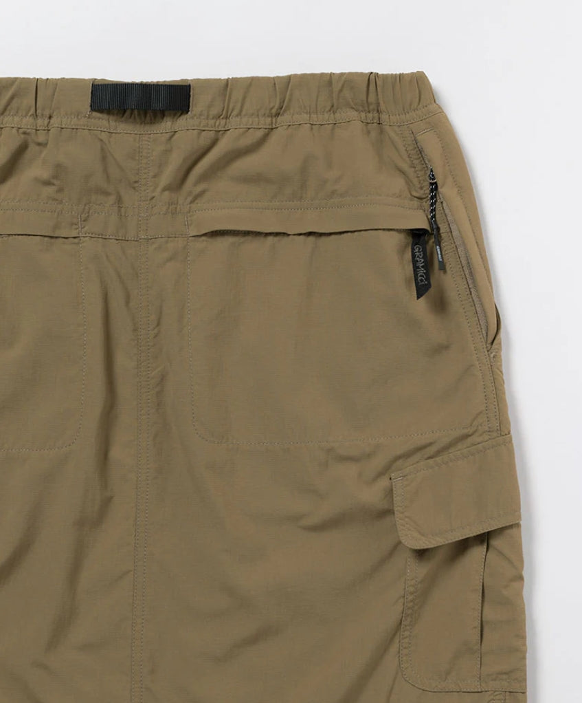 CONVERTIBLE CARGO SKIRT KHAKI
