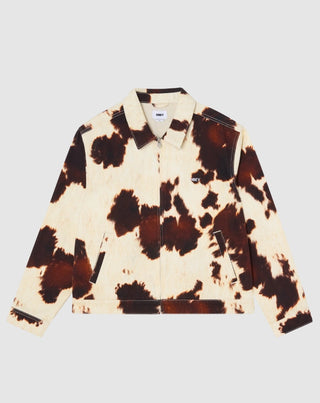 WORKSHOP JACKET COW PRINT
