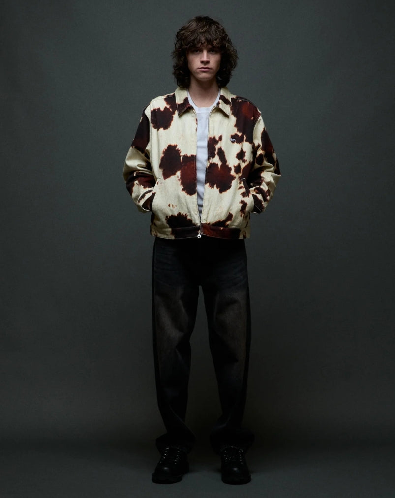 WORKSHOP JACKET COW PRINT