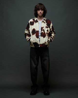 WORKSHOP JACKET COW PRINT