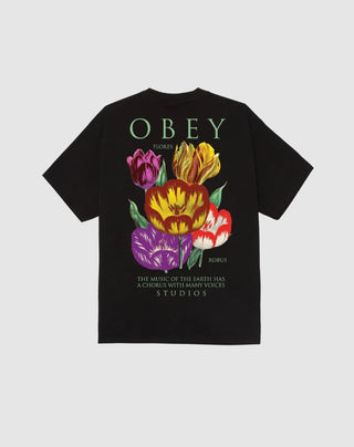FLORES ROBUS TEE BLACK