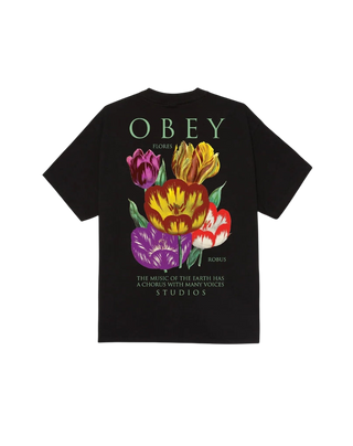 FLORES ROBUS TEE BLACK