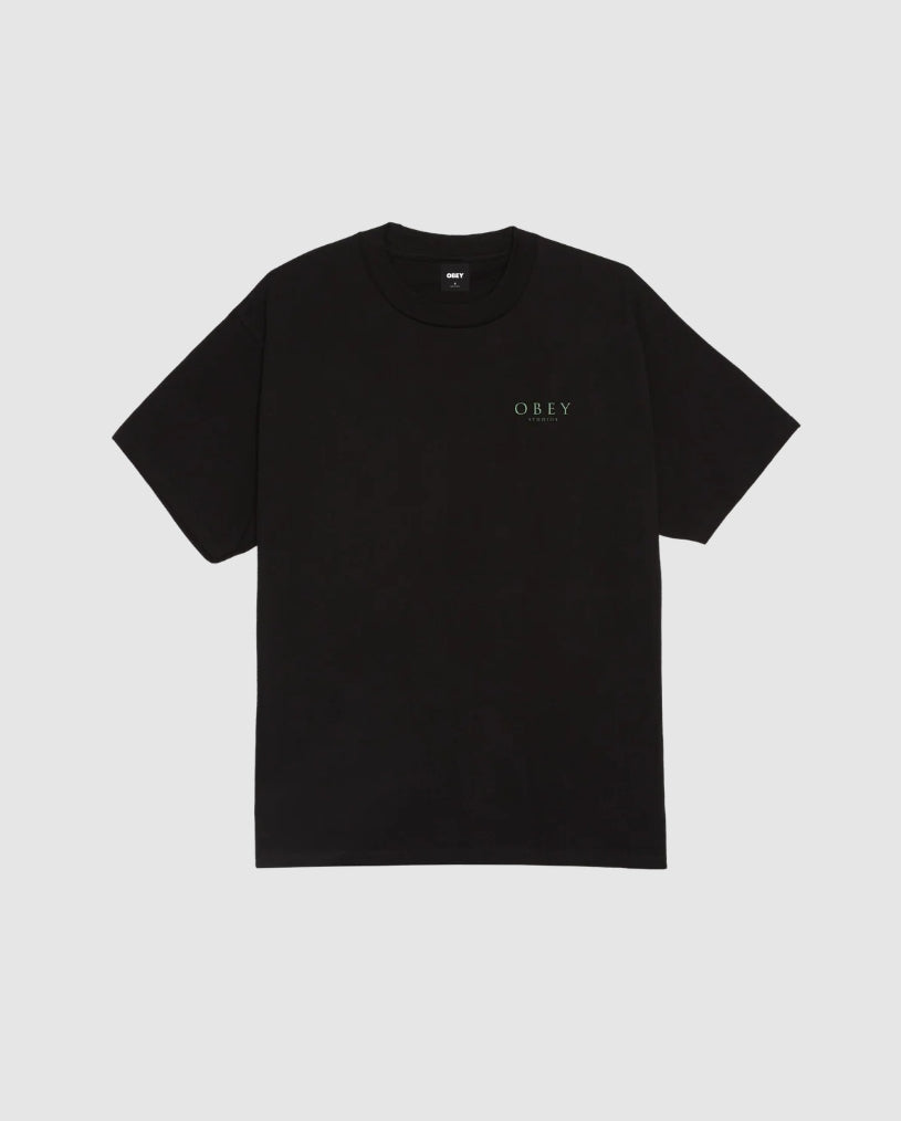 FLORES ROBUS TEE BLACK
