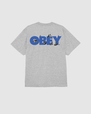 PICNIC CLASSIC TEE HEATHER GREY