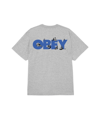PICNIC CLASSIC TEE HEATHER GREY
