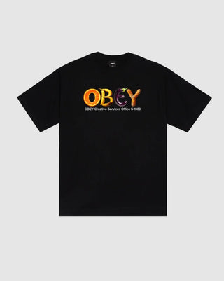 CREATIVE SERVICES OFFICE TEE BLACK