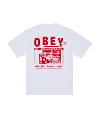 NEWSTAND TEE WHITE