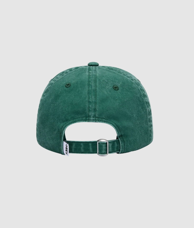 TOP SECRET 6 PANEL CAP PINE GREEN