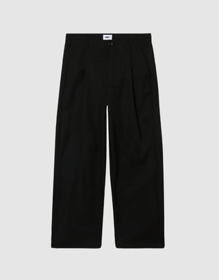 DEAN PLEATED PANT BLACK
