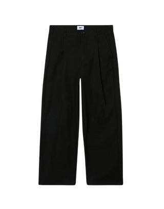 DEAN PLEATED PANT BLACK