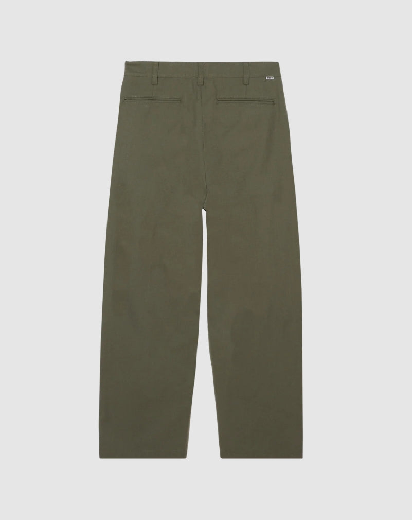 DEAN PLEATED PANT STONE GRAY