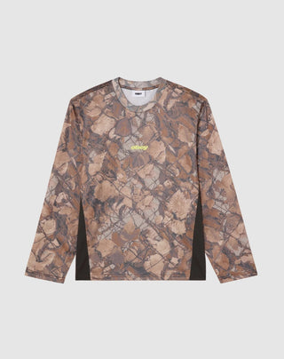 BASECAMP KNIT LS SHIRT FENCE CAMO