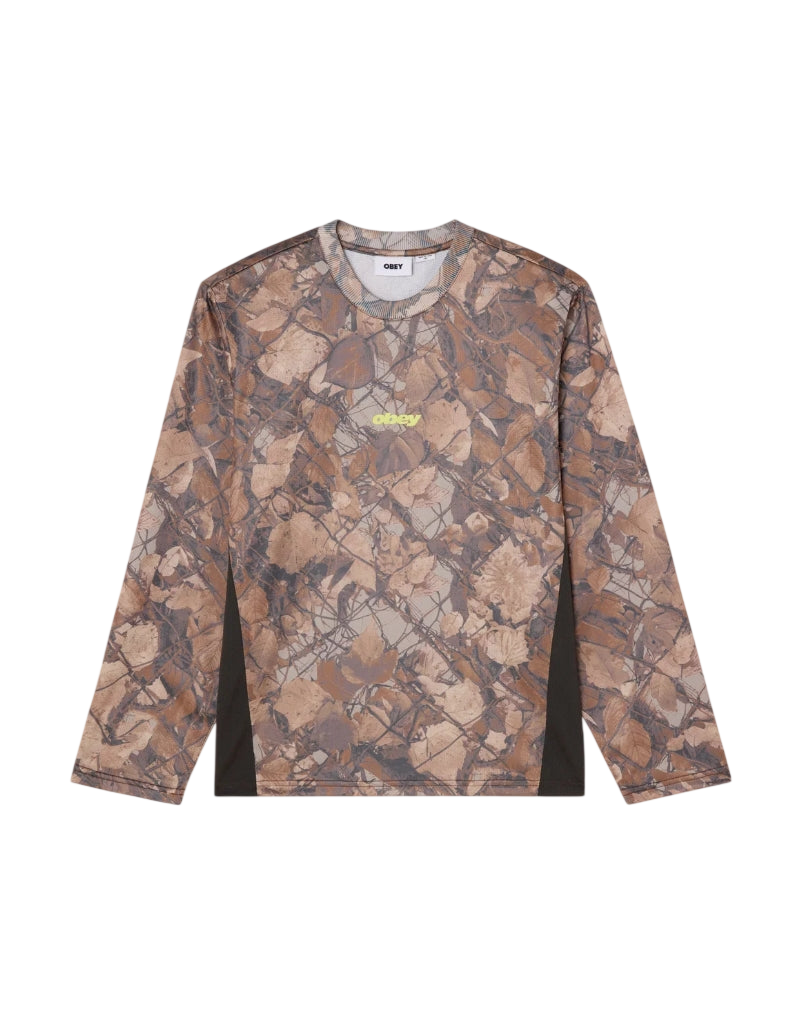 BASECAMP KNIT LS SHIRT FENCE CAMO