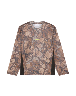 BASECAMP KNIT LS SHIRT FENCE CAMO