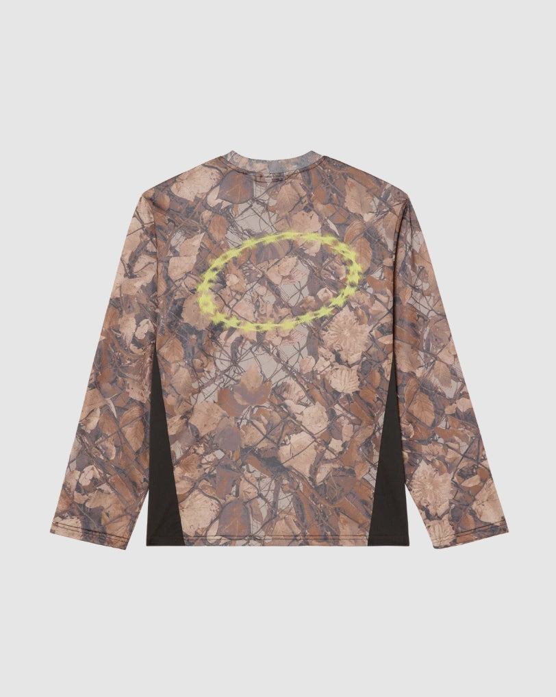 BASECAMP KNIT LS SHIRT FENCE CAMO