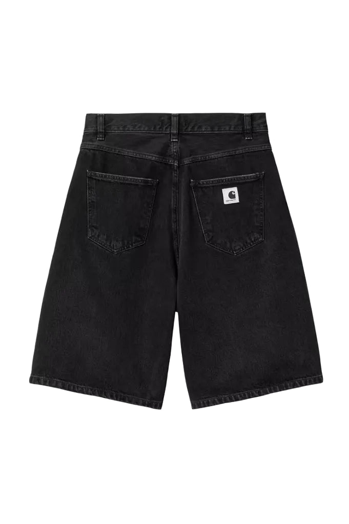 W' BRANDON SHORT BLACK STONE WASHED