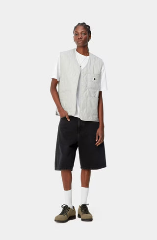 W' BRANDON SHORT BLACK STONE WASHED