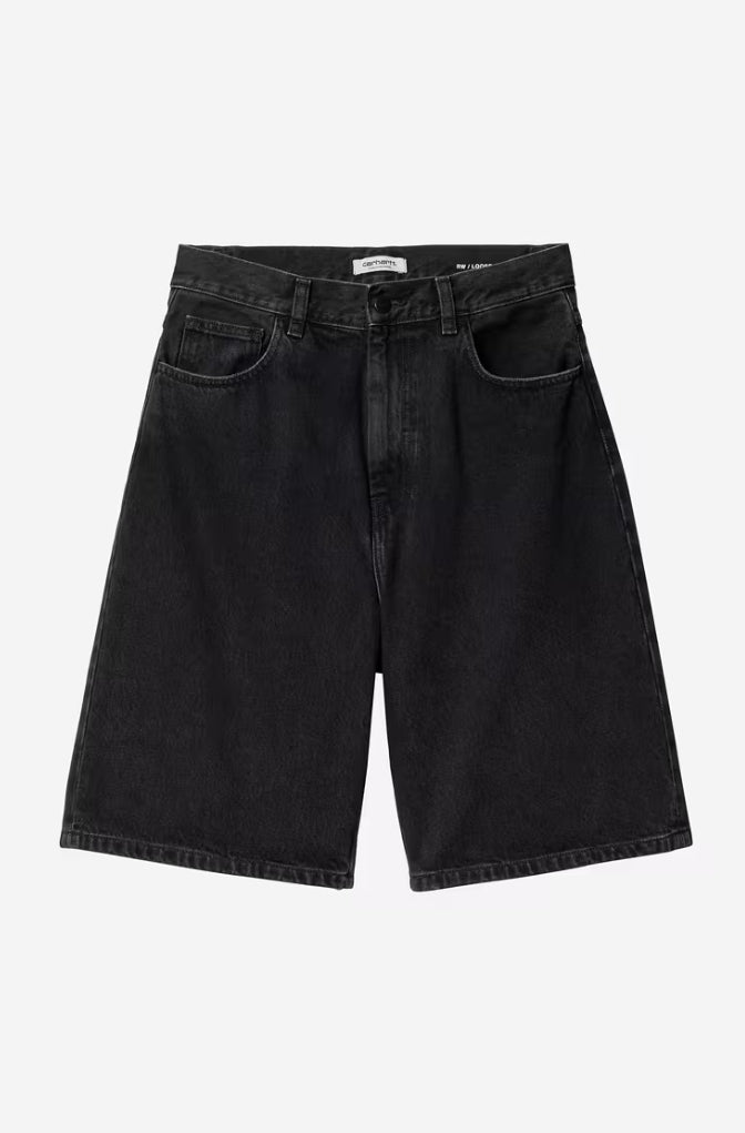 W' BRANDON SHORT BLACK STONE WASHED