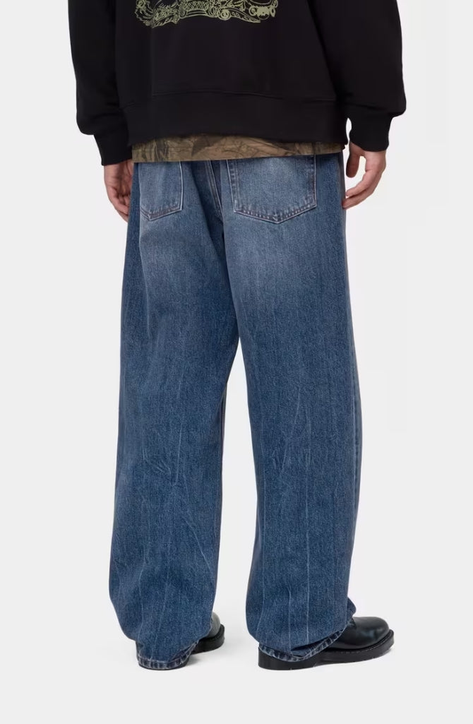 PAYSON PANT BLUE MARBLE USED WASH